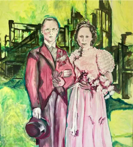 trouwdag en bevrijding 5 mei 1944 en 5 mei 1945